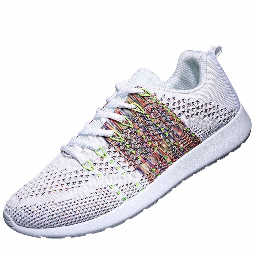 Knit Breathable Sneakers Lightweight Athletic Shoe